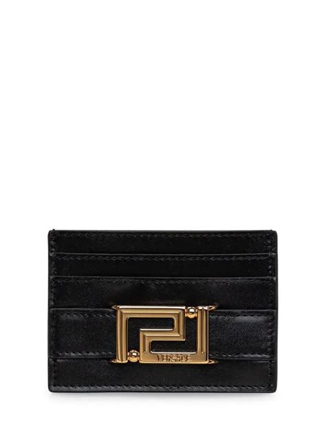 portemonnaie damen versace|versace greek goddess card holder.